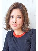 【noah parfait銀座】グレージュ似合わせカットエアリーショート