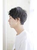 20代・30代・40代　ツーブロックリバースショート