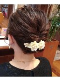 お呼ばれヘアセット