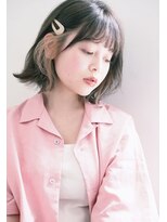 ジョエミバイアンアミ(joemi by Un ami) 《joemi 新宿》インナーカラーも大人可愛い外ハネボブ 近江