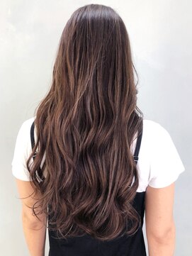 アイティー バイ アルバム 浦和店(IT by ALBUM) ラフウェーブ_ココアブラウンフリンジウェーブ_ba300071