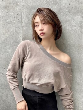 ユアーズヘア 神楽坂店(youres hair) 小顔ショート　マッシュショート　丸みショート　ミニボブ