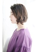 20代30代40代　コクのある大人モードボブ【松山】