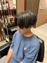 ヘアーサロンエヴァル(EWALU) センターパート