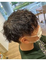 エヌプラス(N+) ◇ツイストスパイラルパーマ/マッシュ/ツーブロック/刈り上げ