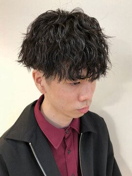 ザ マイル(The mile) ツイストスパイラルパーマメンズカットツーブ刈り上げ