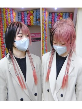 エクステ専門店ミキ 横浜店(MIKI) ブレイズエクステ６本♪ポイントブレイズエクステ★