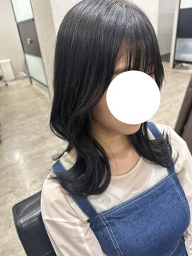 ビューティーサロン ガーデン(beauty salon garden) ブルーブラック☆担当あや☆