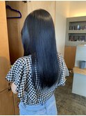 ツヤツヤブルーブラック