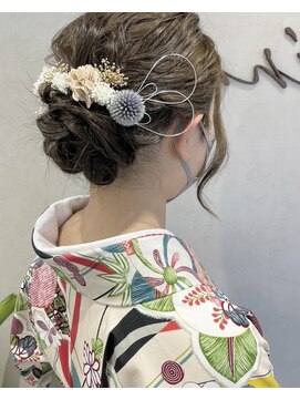 リンク(Link) 【Link】シニヨンアレンジ/ヘアアレンジ/ヘアセット/卒業式/袴