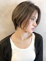 トルネード(TORNADO)&nbsp;大人外国人風ショートレイヤーボブ 前下がりボブ A0401