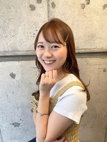 エミュ 天文館店(eMu) ブリーチなしオレンジベージュ
