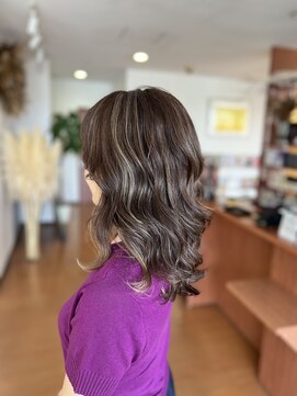 スタジオフィット(STUDIO FITTO) ・ハイライトカラーグレージュ・