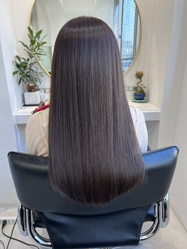 トランス(TRUNS) ケアカラー+髪質改善ULTOWAトリートメント