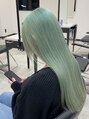 シェイト(ciate)&nbsp;ケアブリーチを使ったハイトーンスタイル