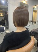 ミニボブ インナーカラー