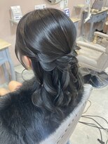 プーペ(pupe)&nbsp;ハーフアップ