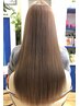 [カット＋極上うるツヤストレート＋カラー]　15950円