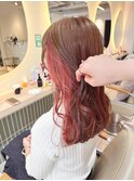 ピンク×透明感ベージュカラー＊*【横浜/横浜駅】