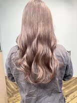 ラニヘアサロン(lani hair salon)&nbsp;ミルクティー/ピンクベージュ/ケアブリーチ/ダブルカラー/