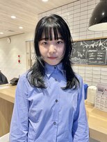 パーク(PAAQ) 【藤沢】ハッシュカット/韓国風レイヤー/ブルーブラック