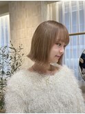 【EIGHTamaber　片山】艶髪切りっぱなしボブ