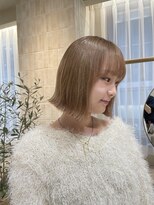 エイト アンバー 天神今泉店(EIGHT amber)&nbsp;【EIGHTamaber　片山】艶髪切りっぱなしボブ