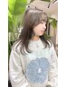 【KANON限定】カット+ブリーチ無しWケアカラー+トリートメント￥22000⇒17600