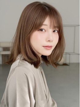 アグ ヘアー アール 和歌山ガーデンパーク駅前店(Agu hair ar)の写真/毛先まで自由自在!“上級ストレート”計算され尽くした技でクセとさよなら!扱いやすいスタイルに◎