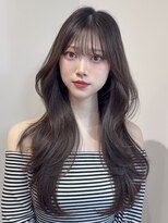 ビューネオ(VIEW NEO)&nbsp;韓国ヘア/似合わせ/前髪/グレージュ/レイヤーカット/谷町四丁目
