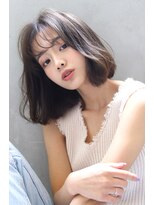 マルフェ 天王寺(marfe)&nbsp;【marfe】大人ボブ＿グレージュ＿透明感カラー＿ボブ