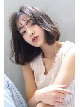 マルフェ 天王寺(marfe) 【marfe】大人ボブ_グレージュ_透明感カラー_ボブ