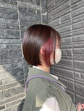 ピント 柏の葉キャンパス(Pint) 『ミニボブ×インナーカラー』