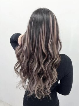 ロサ ファイブヘアー(Rosa..5Hair) ハイライト沢山!グレージュミックス