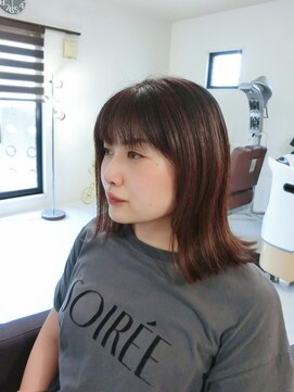 マシェリ(ma cherie) セミディボブ 髪質改善トリートメント