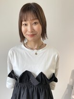 ソーソー(SoSo)&nbsp;ショートボブハイライトレイヤーカットヘアセット髪質改善天文館