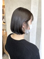 クララ 博多駅前(CLALA)&nbsp;艶やかにまとまる大人ボブ【古賀義大】