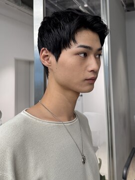 トリッカ シブヤ(TRICCA SHIBUYA) メンズ アップバングショート 短髪 スパイキー