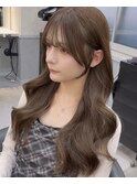 メルティカラーフェミニンロング似合わせカットレイヤーカット