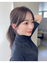 コア 銀座(COA)&nbsp;サイドバング顔まわり前髪似合わせ小顔サイドバングレイヤー銀座