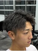 ツイストスパイラル アップバング