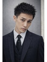 ベル 銀座並木通り店(Belle) 《スーツ仕事でもカッコいい》/シャドウパーマ/ベリーショート