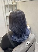 プリンが気にならない/バレイヤージュ/グラデーションカラー/S