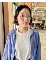 ユエ(Yue) アンニュイパーマボブ