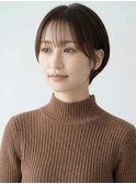 シースルー前髪似合わせカットクールショートA10北浦和20代30代