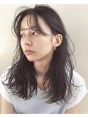 ココアベージュ/オリーブグレー/小顔/黒髪[立川/髪質改善]