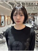 レイヤーボブ/ダークグレージュ【藤野はるひ】