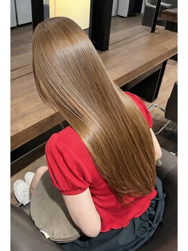 ノイ(neu) 【静岡エリア】シルクベージュ×美髪ストレートロング