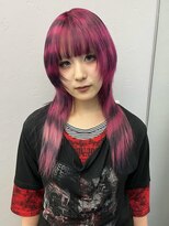 ロテサカエ(Lote.Sakae)&nbsp;着物ヘア/大人ガーリー/ダークアッシュ/似合わせカット/栄