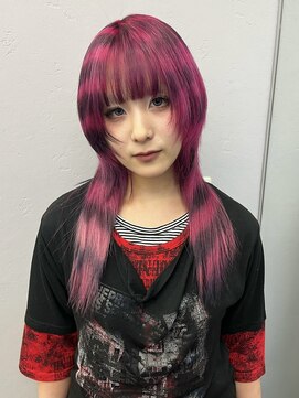 ロテサカエ(Lote.Sakae) 着物ヘア/大人ガーリー/ダークアッシュ/似合わせカット/栄